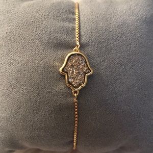 Hamsa hand bracelet